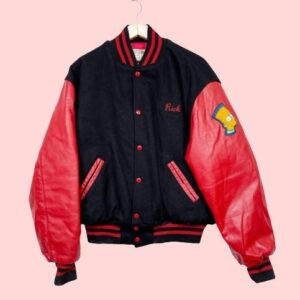 The Simpsons 90s Cast Letterman Jacket