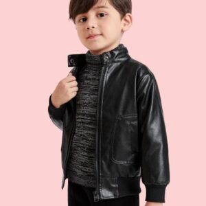 Toddler Leather Jacket