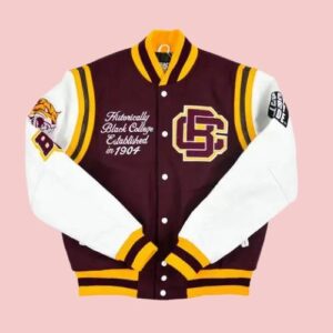 Bethune Cookman Motto Varsitys Jacket
