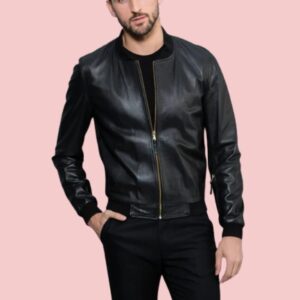 Leather Black Jacket