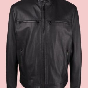 Michael Kors Leather Jacket Mens