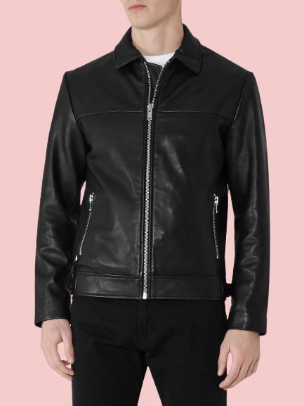 Reiss Leather Jacket - AirBorne Jacket