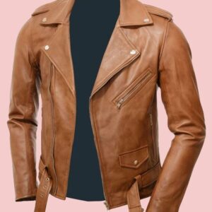 Tan Leather Jacket Mens