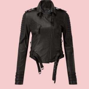 Motorcycle Leather Jacket Women's