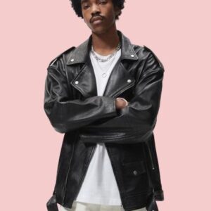 Oversize Leather Jacket