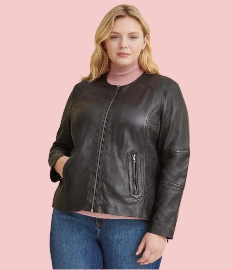 Plus Leather Jacket - AirBorne Jacket