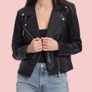 Female Leather Jacket