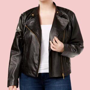 Leather Jacket Plus Size