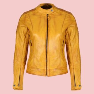 Mustard Leather Jacket