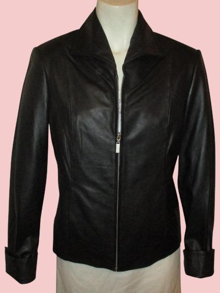 Pamela Mccoy Leather Jacket - AirBorne Jacket