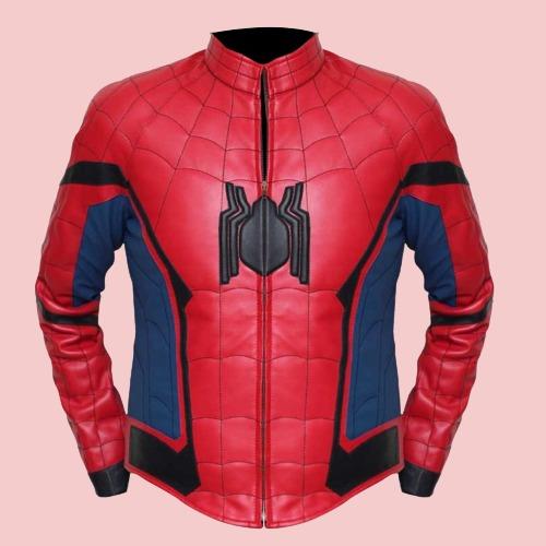 Spiderman Leather Jacket - AirBorne Jacket