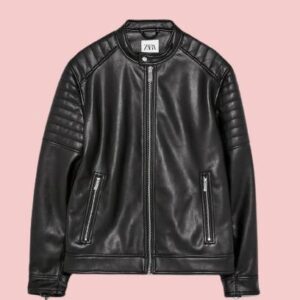 Zara Black Leather Jacket