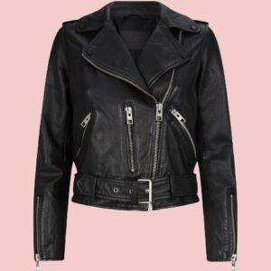 Allsaints Balfern Leather Biker Jacket