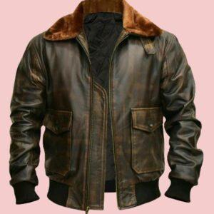 Aviator Leather Jacket