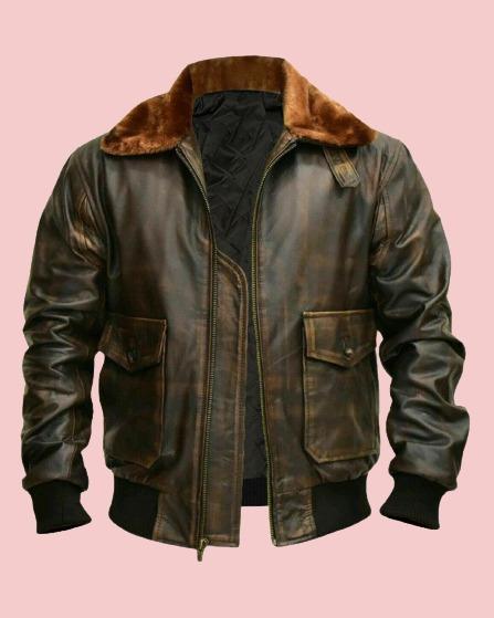 Aviator Leather Jacket - AirBorne Jacket