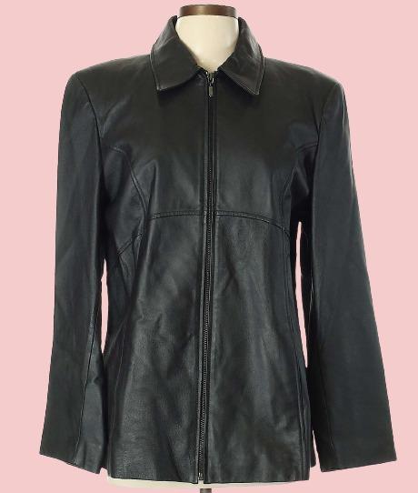 Jacqueline Ferrar Leather Jacket - AirBorne Jacket
