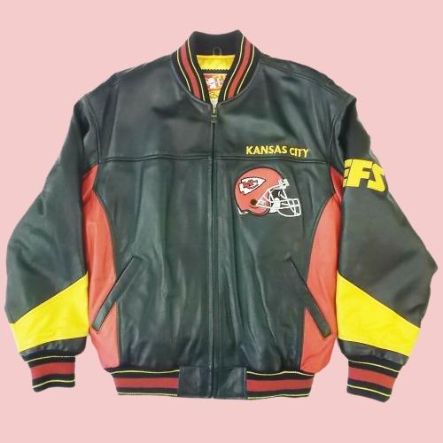 Kansas City Chiefs Leather Jacket - AirBorne Jacket