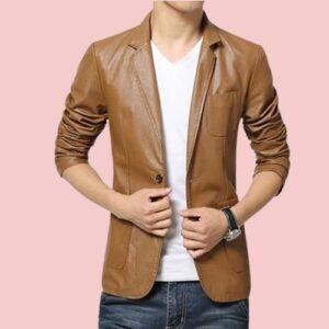 Leather Dress Jacket