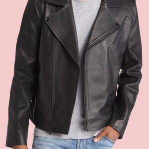 Men Faux Leather Jacket