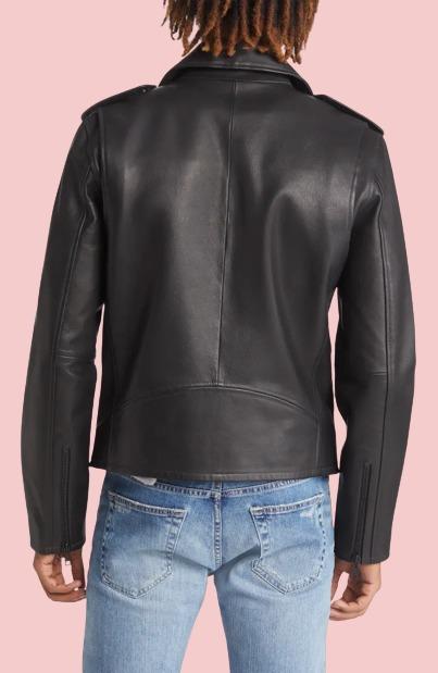 Men Faux Leather Jacket - AirBorne Jacket