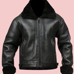 Mens Leather Fur Jacket