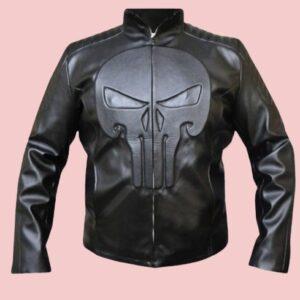 Punisher Leather Jacket