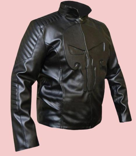 Punisher Leather Jacket - AirBorne Jacket