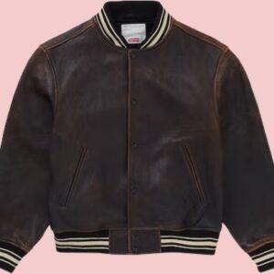 Supreme Varsity Leather Jacket