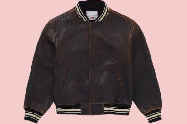 Supreme Varsity Leather Jacket