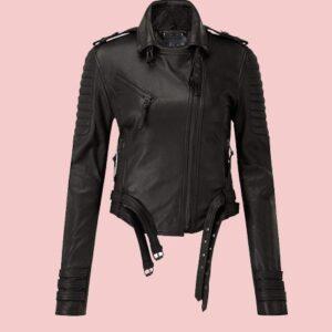 Womens Motorcycle Leather Jacket