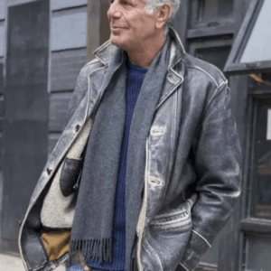 Anthony Bourdain Leather Jacket