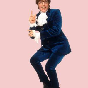 Austin Powers Blue Velvet Suit