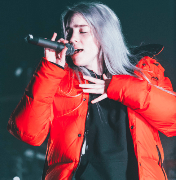 Billie Eilish Red Coat - AirBorne Jacket