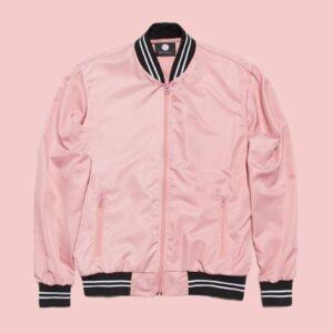 Karamo’s Dusty Rose Pink Bomber Jacket