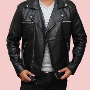 Leather Men's Motorcycle Jacket