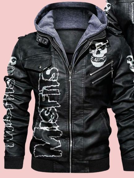 Misfits Leather Jacket - AirBorne Jacket