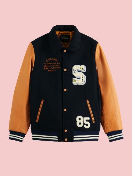 Scotch & Soda Varsity Jacket - AirBorne Jacket