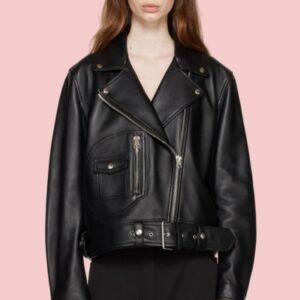 Acne Studio Biker Leather Jacket