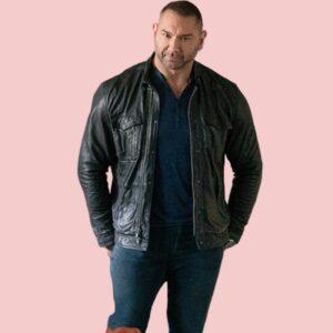 Dave Bautista Leather Jacket