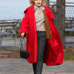 Julia Garners Modern Love Coat