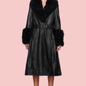 Saks Potts Foxy Leather Coat