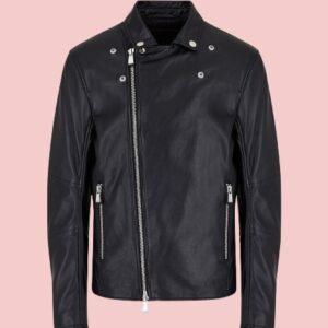 Armani Exchange Leather Jacket