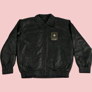 Army Leather Jacket