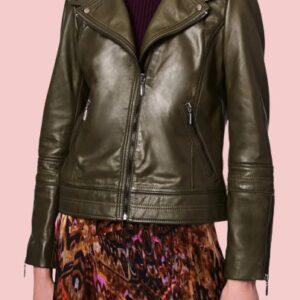 Bernardo Leather Moto Jacket