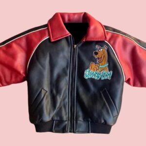 Cartoon Leather Jacket