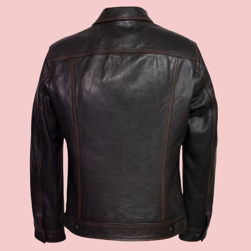 Denim Leather Jacket - AirBorne Jacket