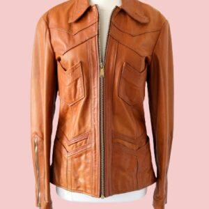 East West Leather Jacket