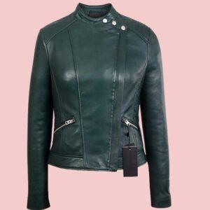 Lamb Leather Jacket Womens