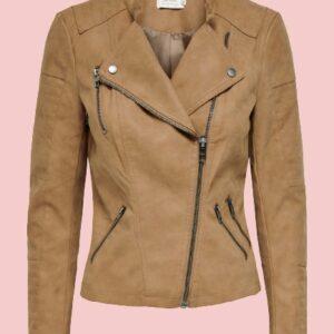 Petite Faux Leather Jacket