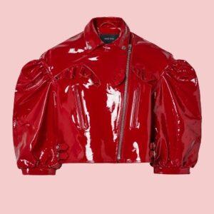 Shiny Leather Jacket